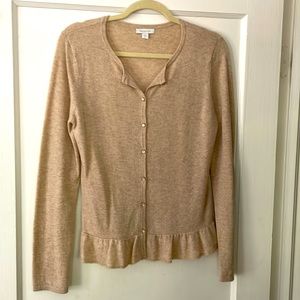 Garnet Hill Cashmere sweater
